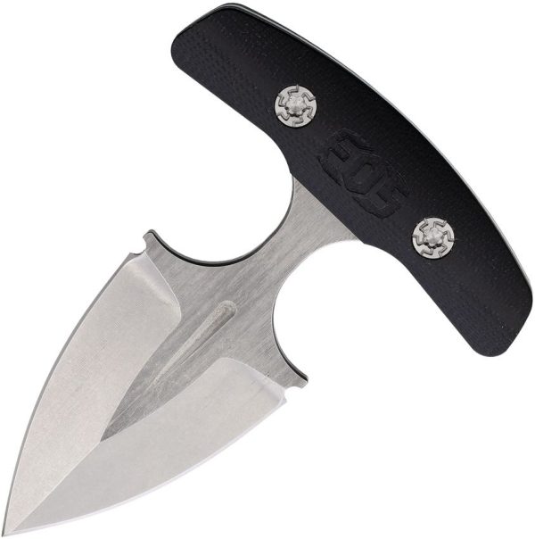 EOS143.jpg EOS Aztec Push Dagger Fixed Blade Black G10 AEB-L Steel