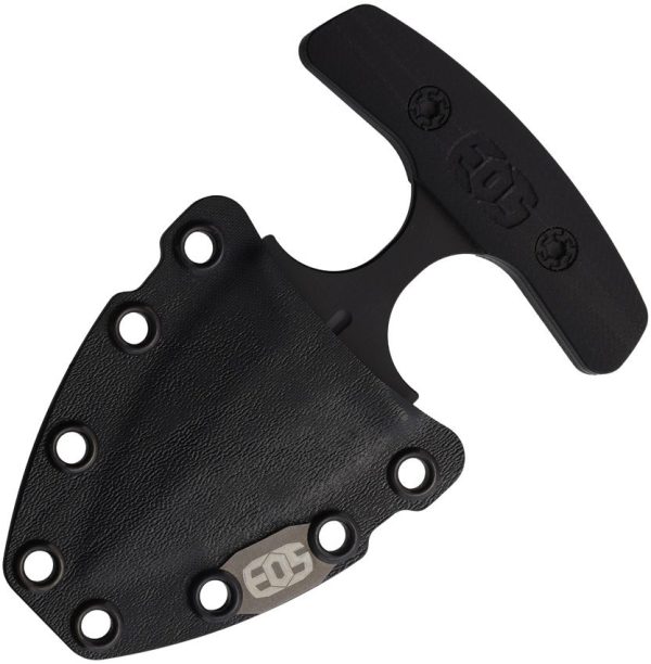 EOS Aztec Push Dagger Black G10 Fixed Blade Knife AEB-L