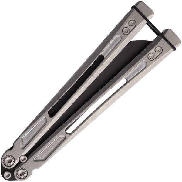 EOS150_add_01.jpg EOS Gremlin Balisong Folding Knife S35VN Stonewash Titanium