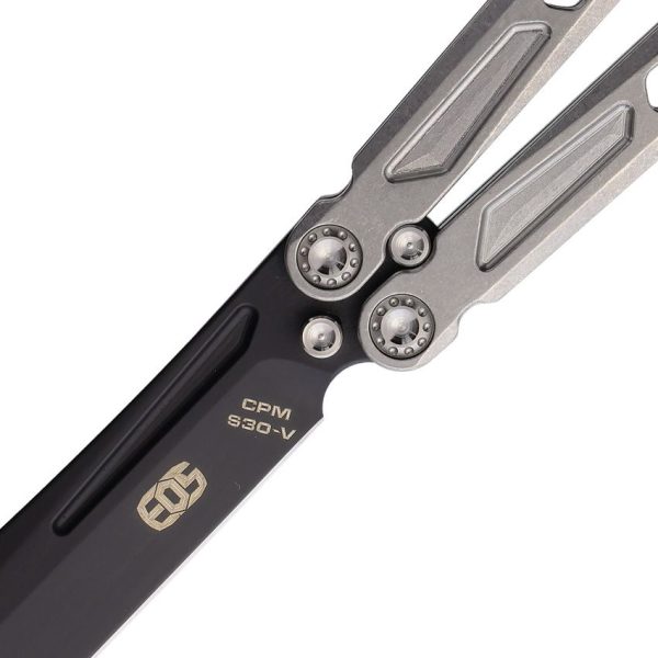 EOS150_add_02.jpg EOS Gremlin Balisong Folding Knife S35VN Stonewash Titanium