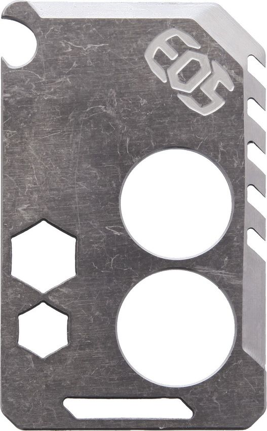 EOS Knife Card Raw Titanium Multi-Tool