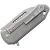 EOS Orca S Framelock CPM S35VN Stonewash Folding Knife