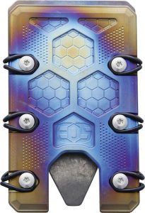 EOS Titanium 2.5 Wallet Flame Anodized EDC Card Holder