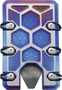 EOS Titanium 2.5 Wallet Flame Anodized EDC Card Holder USA