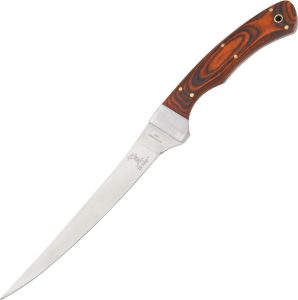 Elk Ridge Fillet - 440 Stainless Full Tang Laminated Wood