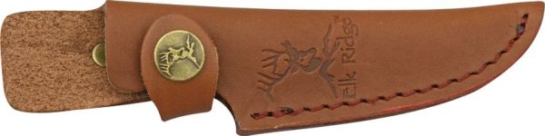 Elk Ridge Hunter - 440 Stainless Wood Handle Fixed Blade