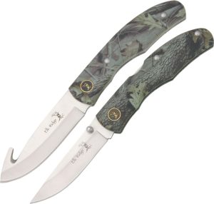 Elk Ridge Two Piece Hunting Set - Guthook & Lockback Combo