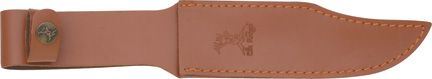 Elk Ridge Hunter 6.75" 440 Stainless Fixed Blade Knife Leather