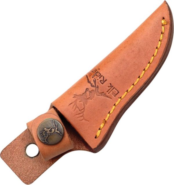 Elk Ridge Upswept Hunter - Camo Pakkawood 440 Stainless