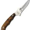 Elk Ridge Upswept Hunter - Camo Pakkawood 440 Stainless