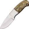 Elk Ridge Mini Hunter 440 Stainless Burl Wood
