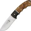 Elk Ridge Hunter 440 Stainless Burl Wood Full Tang