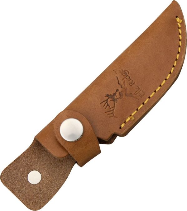 Elk Ridge Hunter 440 Stainless Burl Wood Full Tang