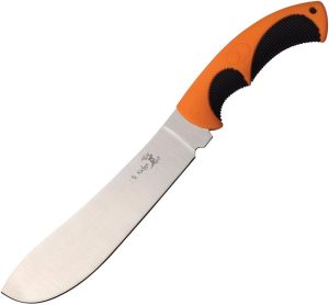 ER20002BTH.jpg Elk Ridge Fixed Blade - 7.5 inch Satin 3Cr13 Orange Handle