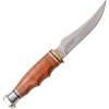 Elk Ridge Outskirt Fixed Blade Knife 8Cr13MoV Brown Leather
