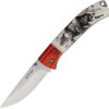 Elk Ridge Lockback Bear - Drop Point 3.25in Blade