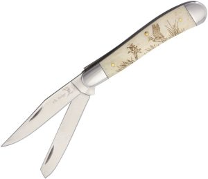 ER220DK.jpg Elk Ridge ER220DK Trapper Duck White Bone Handle