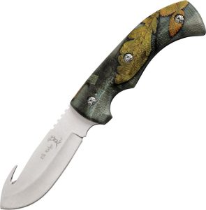 Elk Ridge Guthook Hunter 4 Inch Camo Aluminum