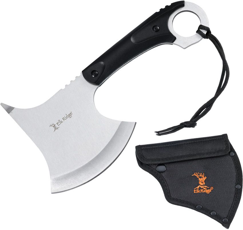 Elk Ridge Black Axe 10.5" 3Cr13MoV Stainless w/ Sheath