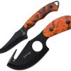 Elk Ridge Hunting Set 2-Piece Orange Camo - Caping & Guthook