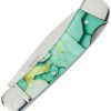 Elk Ridge Lockback Light Green Folding Knife