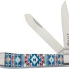 Elk Ridge Trapper Blue SW Folding Knife