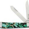 ER42452DG.jpg Elk Ridge Trapper Dark Green Folding Knife