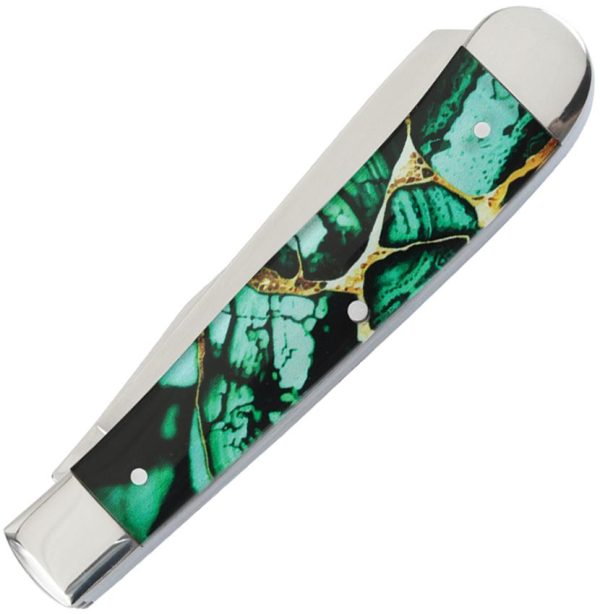 ER42452DG_add_01.jpg Elk Ridge Trapper Dark Green Folding Knife