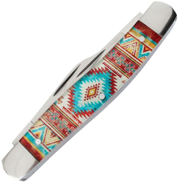 Elk Ridge Stockman Orange Southwest Multi-Blade Folding Knife