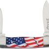 Elk Ridge Canoe American Flag Two-Blade Folding Knife