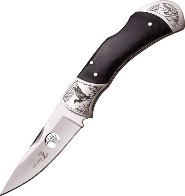 Elk Ridge Lockback Duck Folding Knife - Stainless Blade