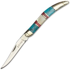 Elk Ridge Toothpick MOP/Stone Handle Folding Knife