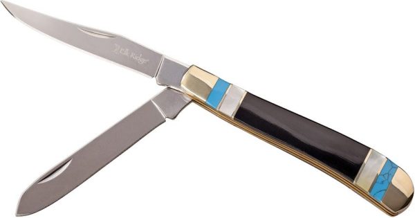 Elk Ridge Trapper Stone Handle Folding Knife