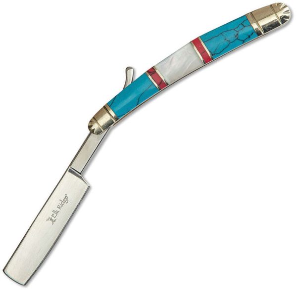 Elk Ridge Folding Razor MOP/Stone Extended Tang