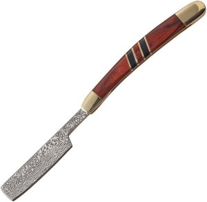 ER955WBCR.jpg Elk Ridge Folding Razor Brown Pakkawood Folder