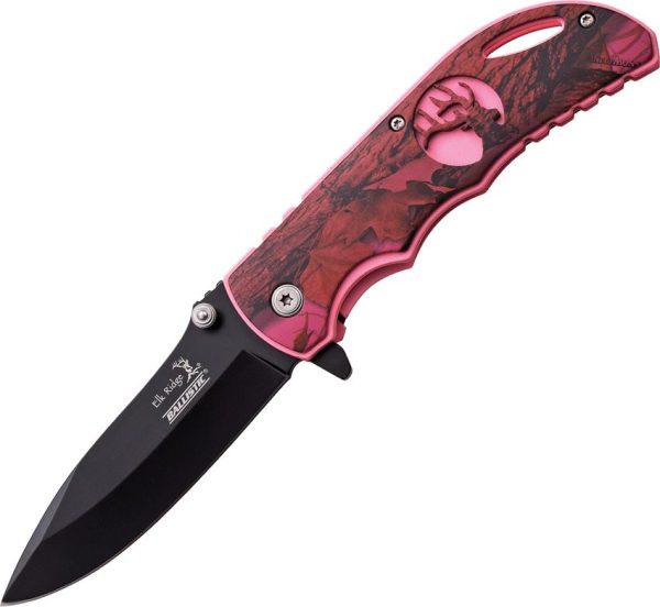 Elk Ridge Linerlock A/O Pink Camo 440