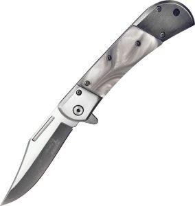 ERA009WP.jpg Elk Ridge Classic Linerlock A/O Pearl Handle