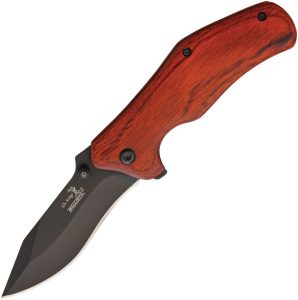 ERA013PW.jpg Elk Ridge Linerlock A/O Brown Pakkawood