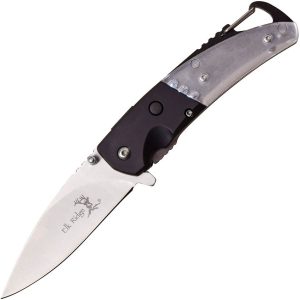 ERA157BK.jpg Elk Ridge LED Linerlock A/O Black Synthetic