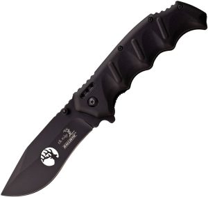 ERA158BK.jpg Elk Ridge Linerlock A/O Black Aluminum