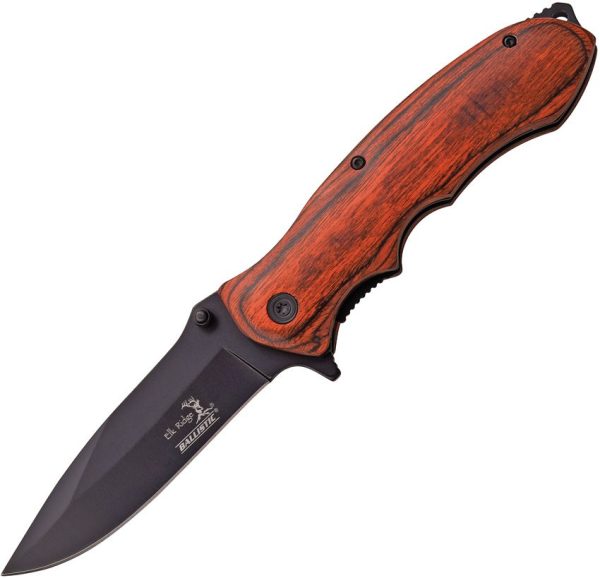 ERA160BW.jpg Elk Ridge Linerlock A/O Black Finish Folding Knife
