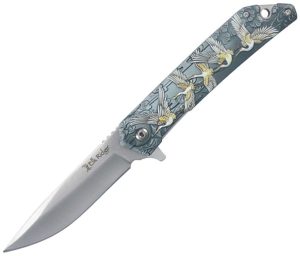 Elk Ridge Wildlife Swan Linerlock A/O Knife