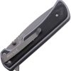 Elk Ridge Linerlock A/O Gray Aluminum Black Wood