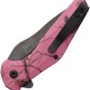 Elk Ridge Camo Linerlock Assisted - Dark Pink