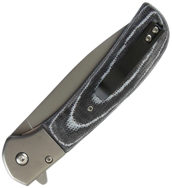 ERA2022MC_add_01.jpg Elk Ridge Linerlock A/O Assisted Opening Knife - Black Micarta