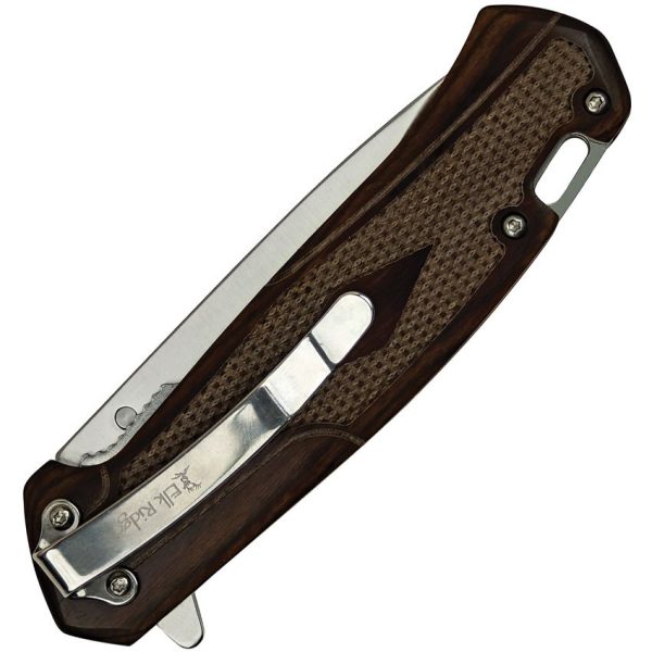 ERA969BR_add_01.jpg Elk Ridge Gentleman's Linerlock A/O - Brown Wood