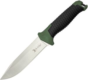 Elk Ridge Frontier Fixed Blade 5.5" 8Cr13MoV Green Handle