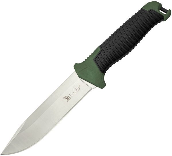 Elk Ridge Frontier Fixed Blade 5.5" 8Cr13MoV Green Handle