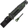Elk Ridge Frontier Fixed Blade 5.5" 8Cr13MoV Green Handle
