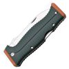 Elk Ridge Lockback Folding Knife - Orange/Green ABS Handle